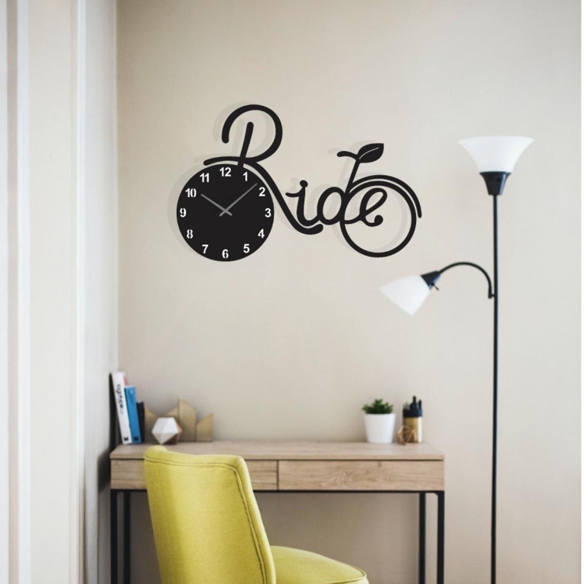 Premium Wooden Ride Wall Clock