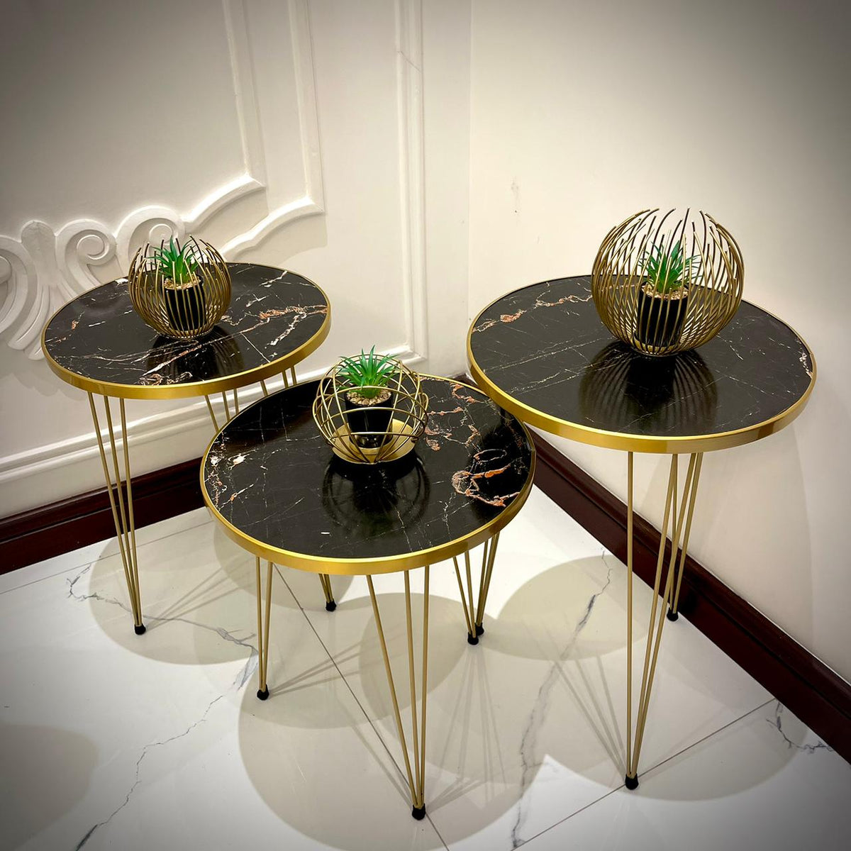 Coffee Tables- Nesting End Luxury side table